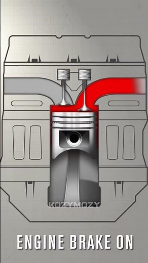 The secret of the truck braking system #facts #technology #auto