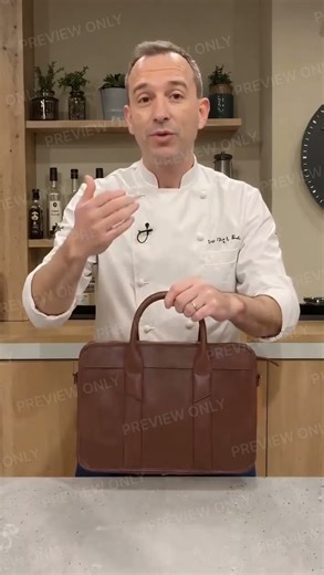 Tork Elite Leatherette Laptop/File Bag