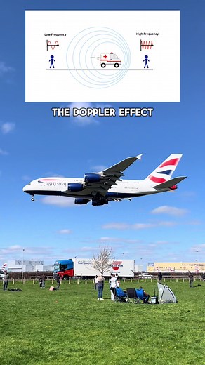 lwk a bit late to ts The Doppler effect is the change in the observed frequency or wavelength of a wave when the source and the observer are moving relative to each other. It happens with sound, light, and other waves. #fyp #planespotting #photograhy #viral #dontflop @bhxproductions🇬🇧✈️ @Ed @sam 🍒🍃 @Astr0zas @VHL | PTFS @PLANESSS✈️✈️✈️ @Jack 🪖 @s_297_0 @European Cargo|PTFS|Leighton @alex_aviationyt @🔴 Greggs FC 🟡 @Airshows & More @bc_photography5 @𝘿𝘼𝙑𝙄𝘼𝙏𝙄𝙊𝙉.𝘾𝘾 @dion🇮🇪🏑🧤 @ft