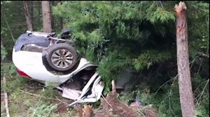 Driver leaves woman with life-threatening injuries after crashing car