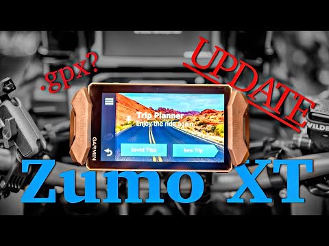 *UPDATE* EASIEST Way To Get A Route Into A Garmin Zumo XT