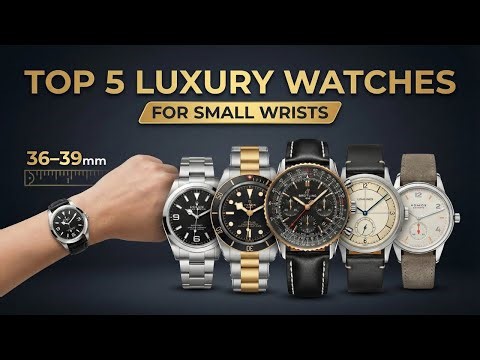 Top 5 Luxury Watches for Small Wrists ⌚✨ (Perfect Fit Without Compromise!)