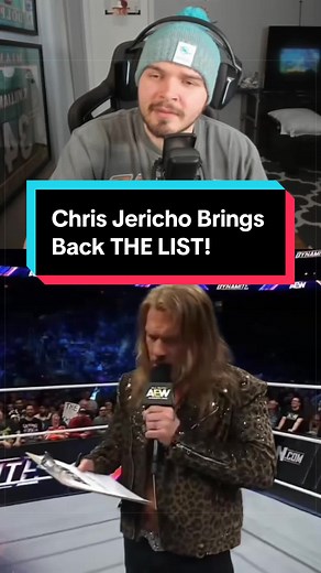 Chris Jericho Brings Back The List! | WWE Wrestling