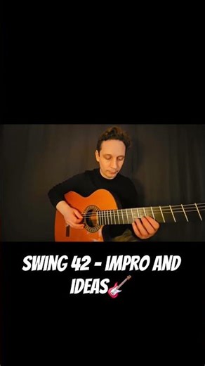 some impro over Django's Swing 42🎸 #django #jazz #swing42