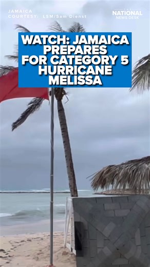 5.8K views · 52 reactions | The government of Jamaica issued mandatory evacuation orders for six areas on Monday afternoon as Hurricane Melissa prepares to wreak havoc on the country. https://bit.ly/4qNxbYr | The National Desk - TND | Facebook