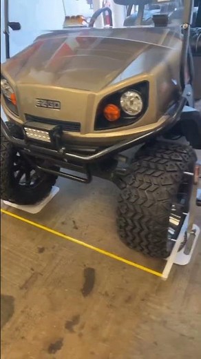 How to align your golf cart. #golfcart #custom