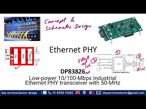 094 Ethernet PHY schematic design and details Terminology and blocks part1