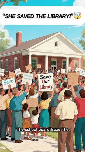 The Inspiring Girl Who Saved a Virginia Library from Closing👏