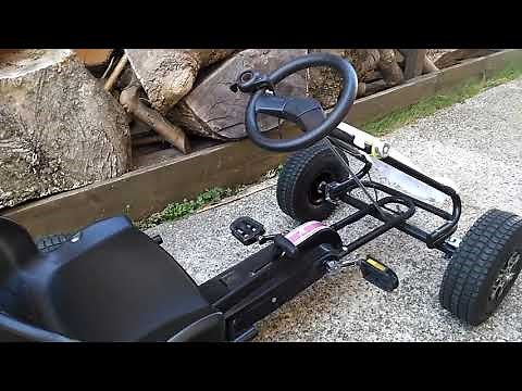 Introducing a motorized pedal go-kart with an alternator