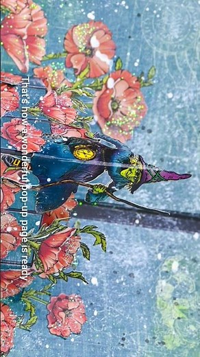 😱 Easiest POP UP CARD Tutorial 😍 with FREE Template #shorts #craftersabaa #diy #papercrafttutorial