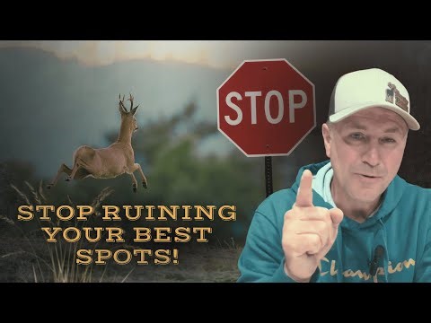 STOP Ruining Your Best Hunting Spots! (A 35-Year Hunter's Guide)