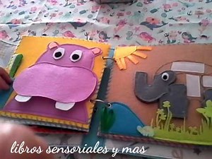 libro sensorial para Pablo