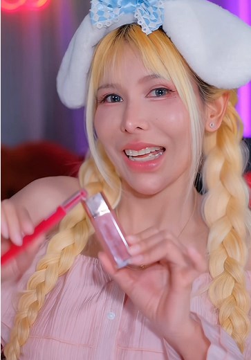 ASMR Makeup & Lip Gloss for Relaxation | Beauty ASMR