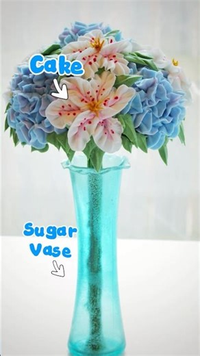 This Cake Was a Magazine Cover! 🌸 Spring Vase of Flowers Cake