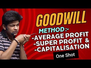 Goodwill Nature and valuation ch 2 | Valuation of goodwill | Class 12 account chapter 2