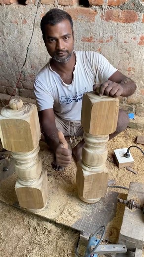 Wood turning process #shortvideo #diy