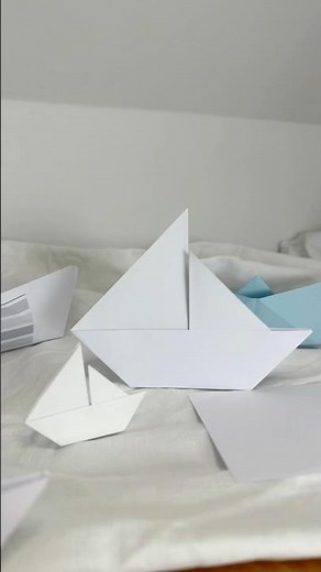 Papier-Segelboot falten – Maritime DIY-Deko leicht gemacht #diy