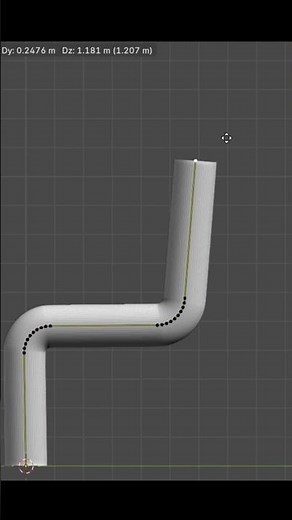 The Easiest Way to Make Pipes in Blender