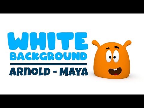 Maya 2020 | White Background with Arnold
