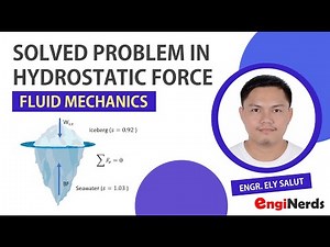 SAMPLE PROBLEM | HYDROSTATIC FORCE ON SURFACES | FLUID MECHANICS |
