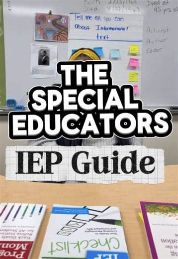 Special education teacher resource books that truly support IEP writing, progress monitoring, and compliance 📚📊 Save this for IEP season ✏️ #specialeducationteacher #IEP #iepmeetings #IEPwriting #specialeducation
