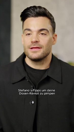 Dosen-Ravioli Aufpeppen mit Stefano Zarrella