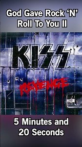 #Shorts Longest KISS Songs From Every Album Part 3