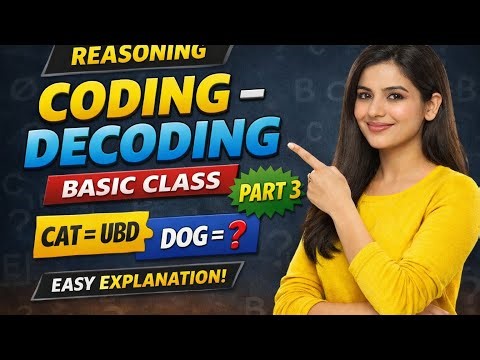 Coding Decoding Part 3 🔥 | Exam Level Questions | SSC Bank Reasoning