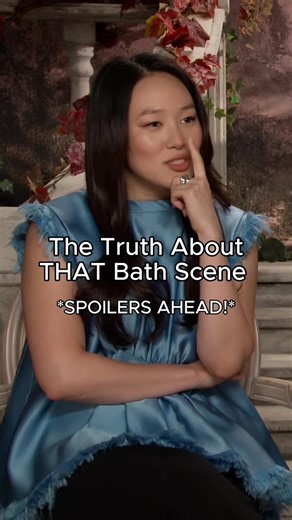 Behind the Scenes of Bridgerton's Iconic Bath Scene