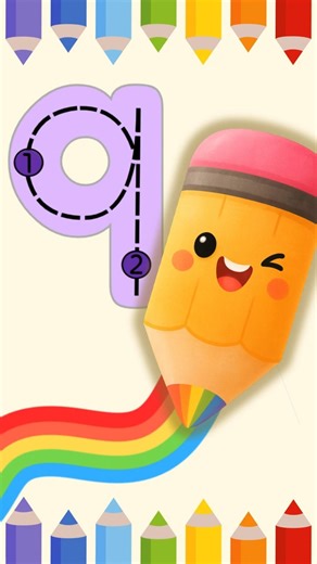 ✏️How to write lowercase letters q-t | writing practice for kids