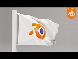 Create a Realistic Flag Animation in Blender! | Beginner Full Tutorial