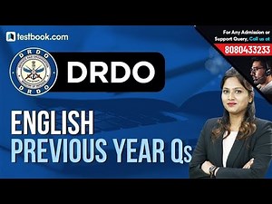 DRDO Ceptam 2018 | Solve Previous Year's Paper | English with Pratibha Ma'am