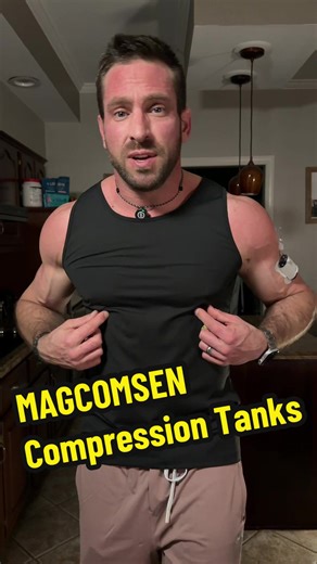 Solid compression tank that smooths everything out without feeling restrictive. Great as an undershirt or at the gym — especially at this clearance price. #mensstyle #compressionwear #mensfitnessgear #gymbasics #TikTokShopHolidayHaul