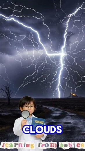 What is lightning? let's learn about it #lightning #nature #science #kids #education #knowledge