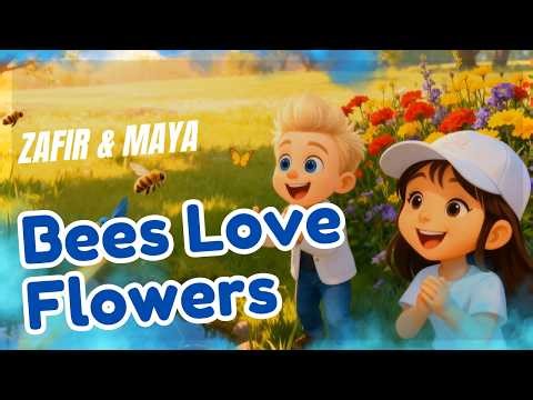 Why Do Bees Love Flowers? 🐝 Pollination for Kids | Kids Science with Zafir