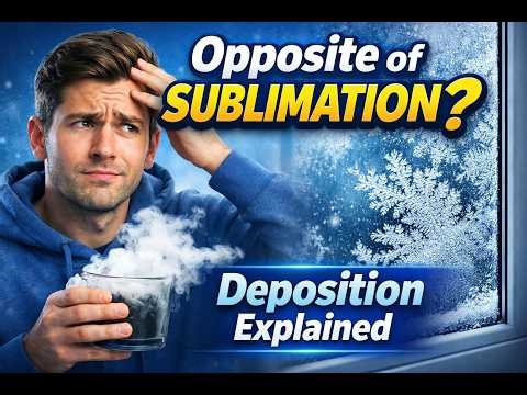 Opposite of Sublimation Explained (Deposition Made Simple)