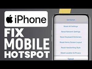 How To Fix Mobile Hotspot Not Working On iPhone (Hotspot Problem Solved!)