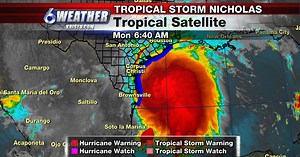 Tropical Storm Nicholas - UPDATE