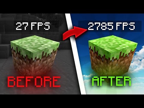 Minecraft ULTIMATE fps boost for multicore cpus! ( no need for mods! ) and low-end laptops! 100%true