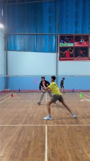 Both sides, one goal — faster reflexes ⚡️ #Shorts #YtShorts #ViralShorts #Trending #badminton #yt