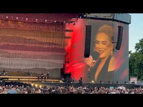 Adele 2022 British Summer Time at London | July 01 2022 @ Hyde Park, London