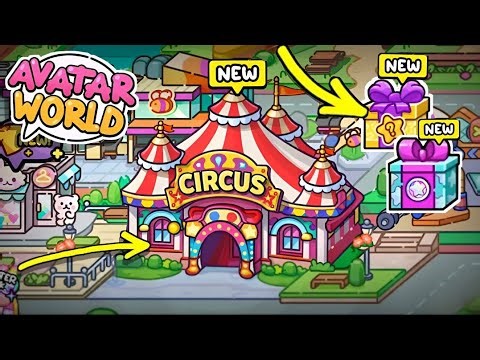 ⭐WOW😱 CIRCUS IN AVATAR WORLD // AVATAR WORLD SECRETS 🤩 // AVATAR WORLD // AVADREAM