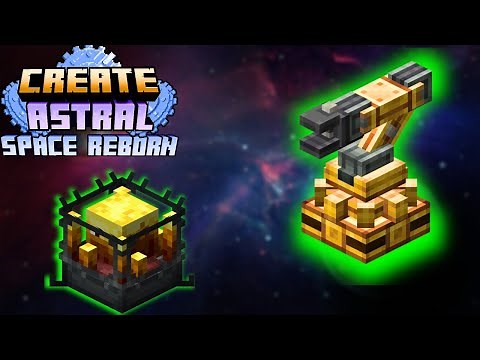 Create Astral: Full Automation with Brass Tunnels & Blaze Burners | Modded Minecraft