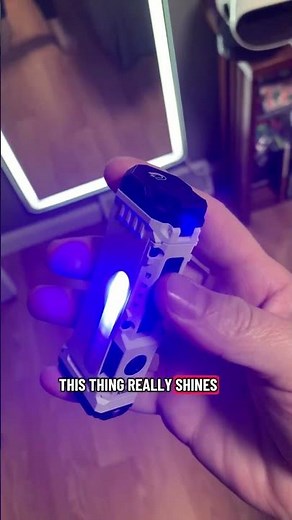 WUBEN X4 EDC Flashlight with RGB color wheel