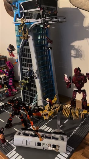 Building a Lego City: Gunner's Creative Display