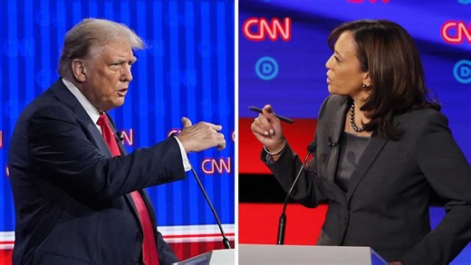 Harris accepts rules for Sept. 10 debate with Trump on ABC, including microphone muting