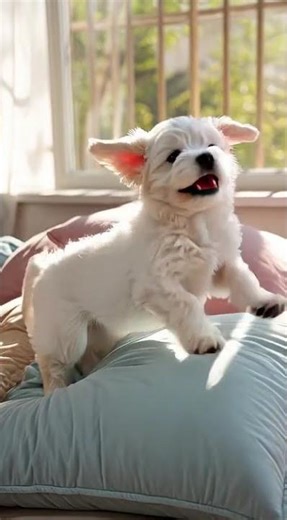 The Most Peaceful Maltese Nap Ever 💤☁️ Sweet Dreams, Little One