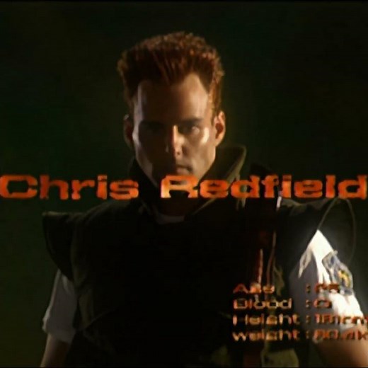 Resident Evil characters intro 4K AI #HQ #remastered original FPS #Biohazard #RE1 (USA) no artifacts