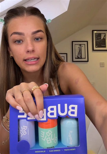 AD putting you on the perfect back to school routine 🩵 @Bubble Skincare