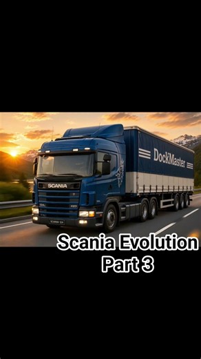 Scania Evolution Part 3 | Scania 143 → Scania 124 (4-Series) 🚛🔥#Scania #Scania124 #TruckLife